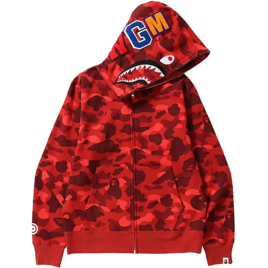 Bape zip-up jacket