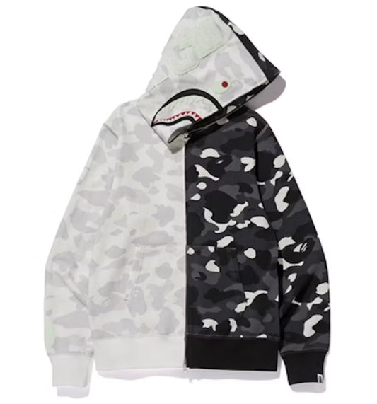 Bape zip-up jacket